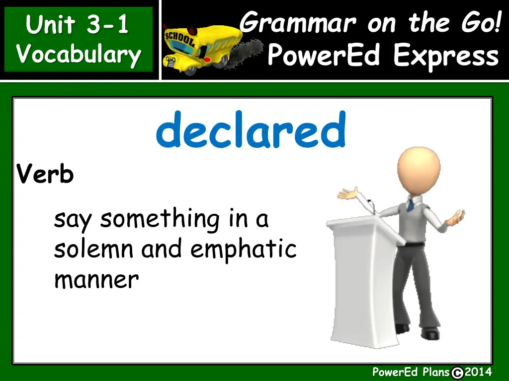 grammar on the go powered express 6