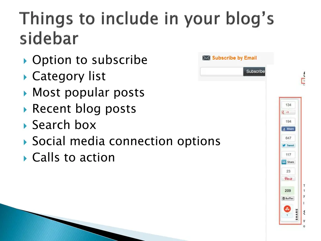 option to subscribe category list most popular