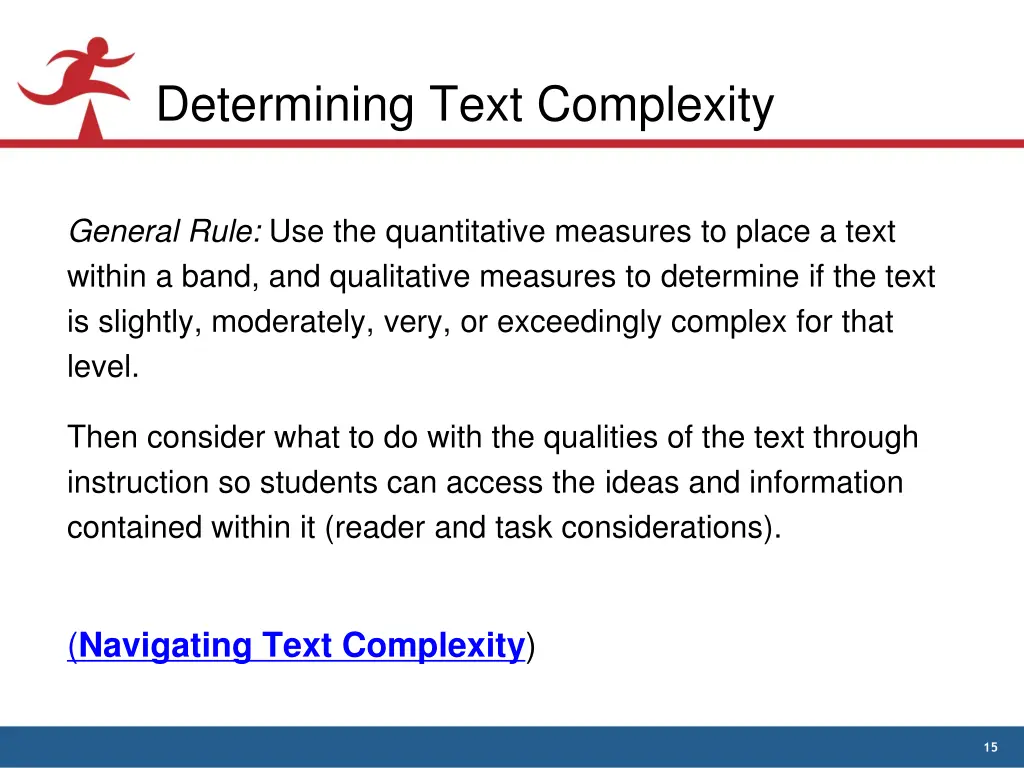 determining text complexity