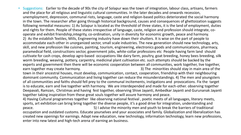 suggestions earlier to the decade of 90s the city