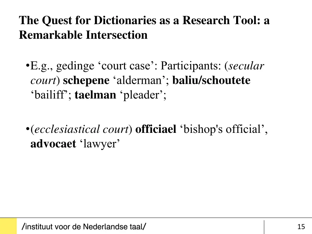 the quest for dictionaries as a research tool 14