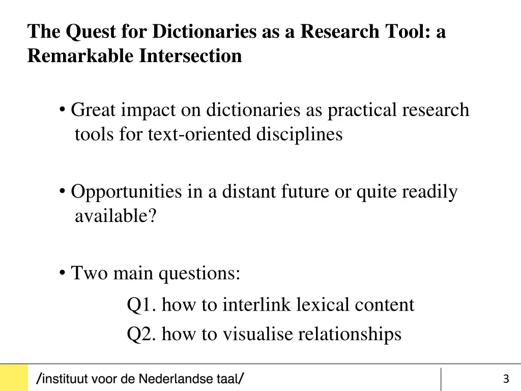 the quest for dictionaries as a research tool 2