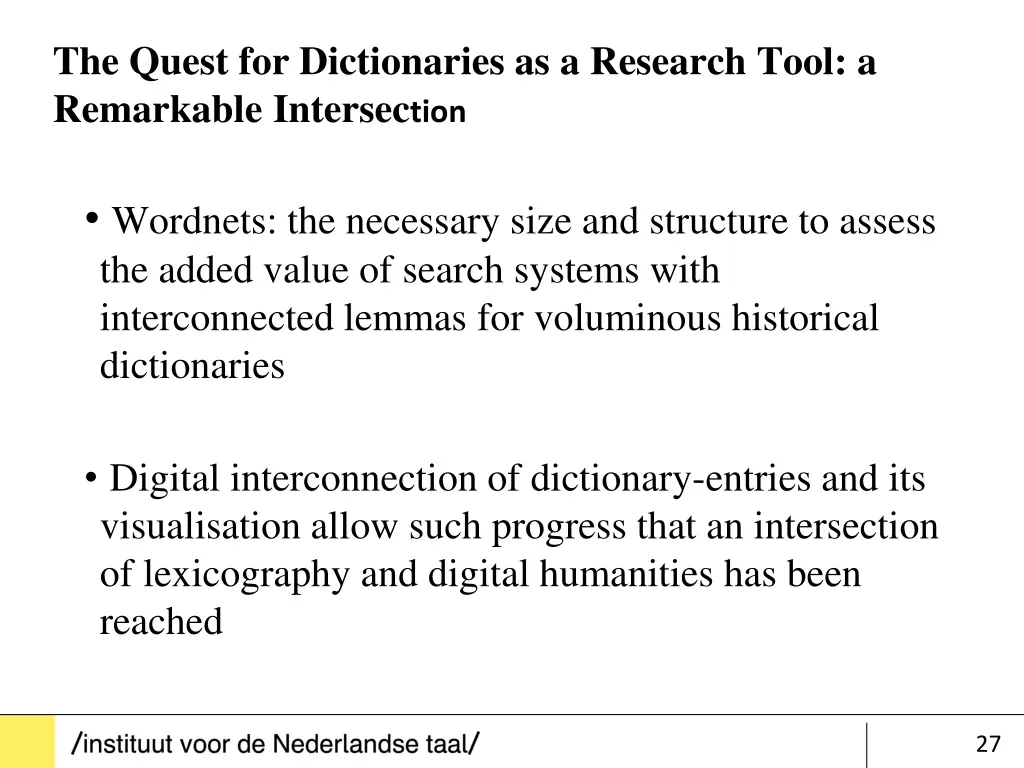 the quest for dictionaries as a research tool 26