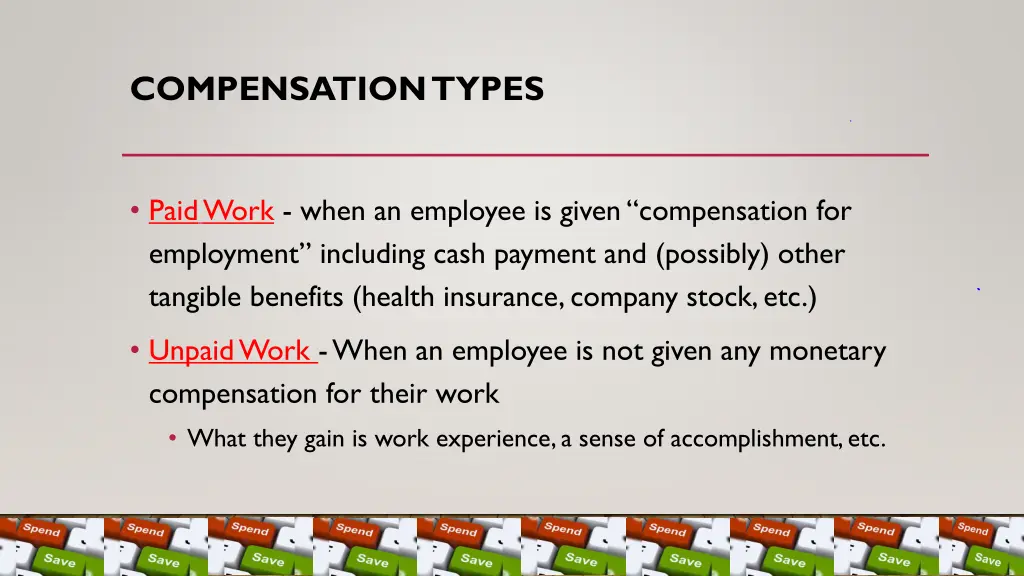 compensation types