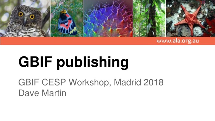 gbif publishing