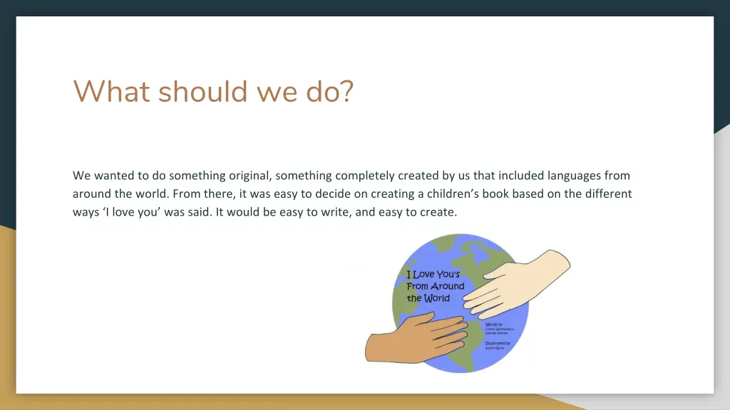 what should we do