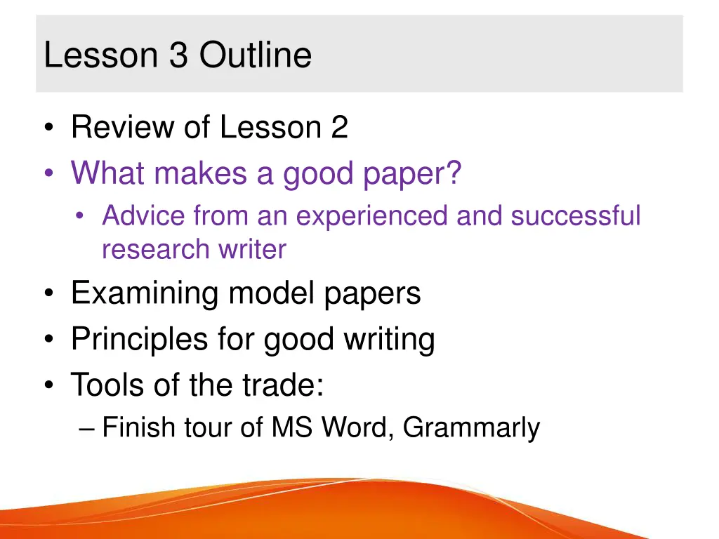 lesson 3 outline 1