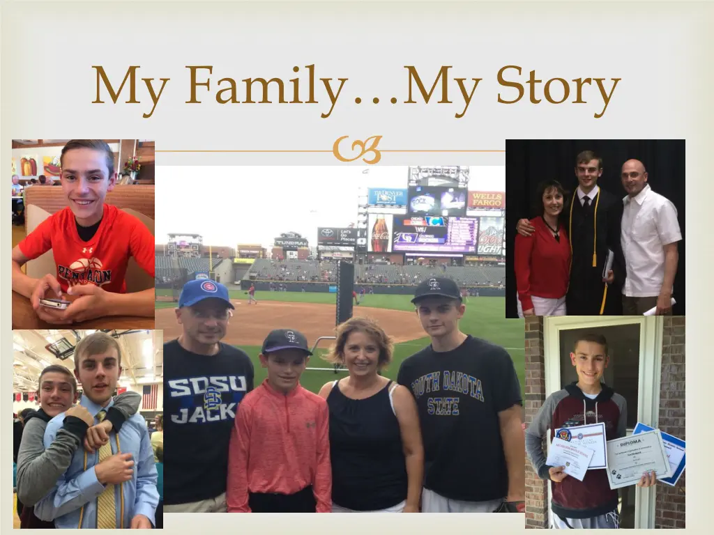 my family my story