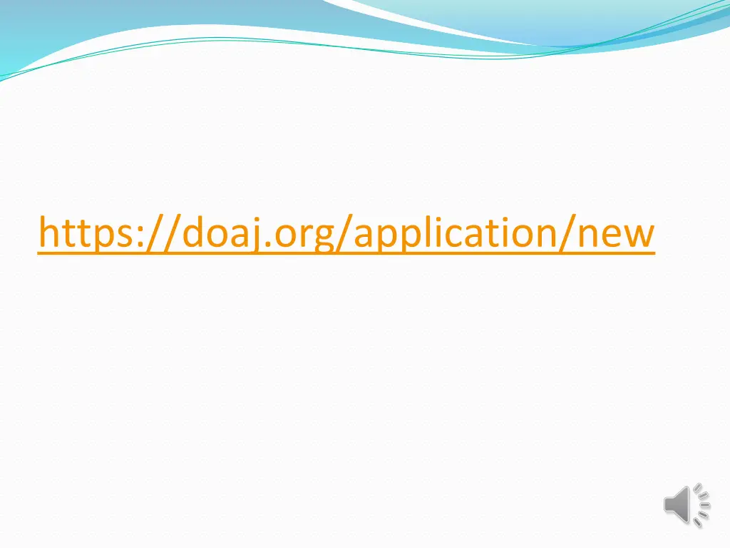 https doaj org application new