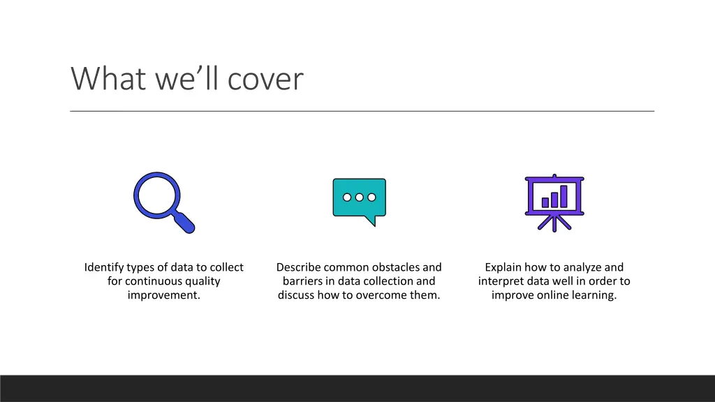 what we ll cover