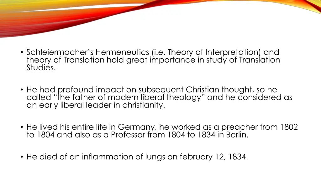 schleiermacher s hermeneutics i e theory
