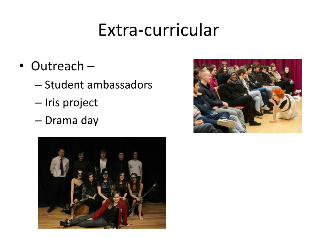 extra curricular