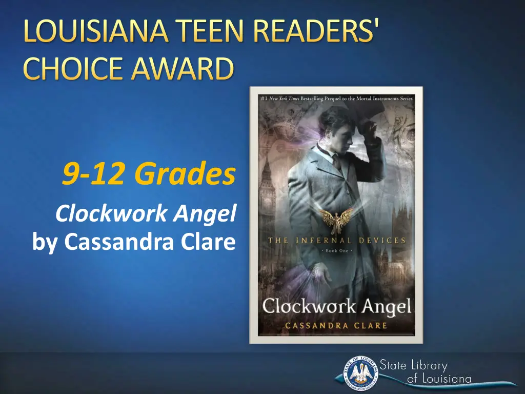 louisiana teen readers choice award 2