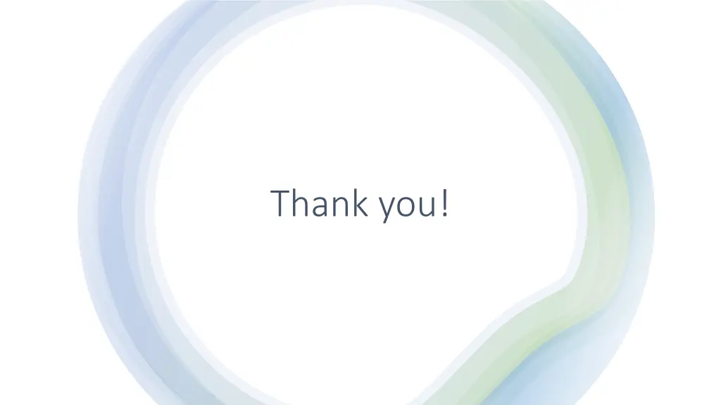 thank you