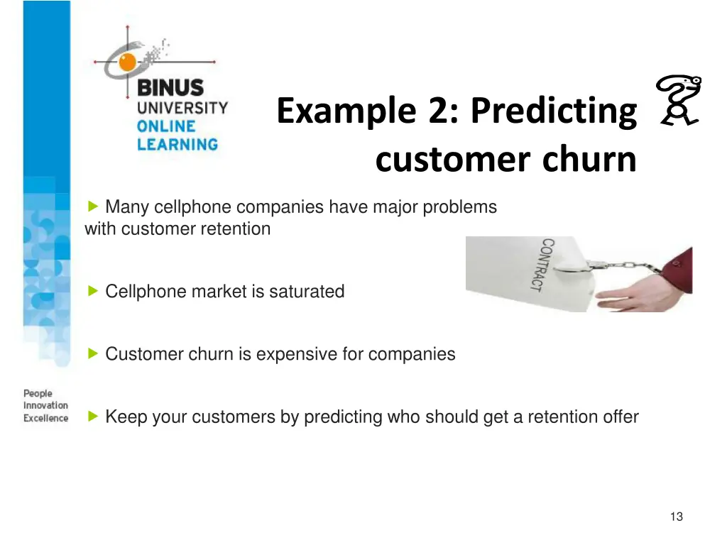 example 2 predicting customer churn