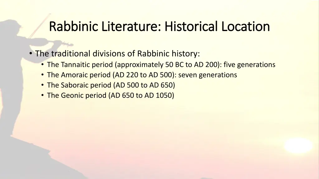 rabbinic literature historical rabbinic 4
