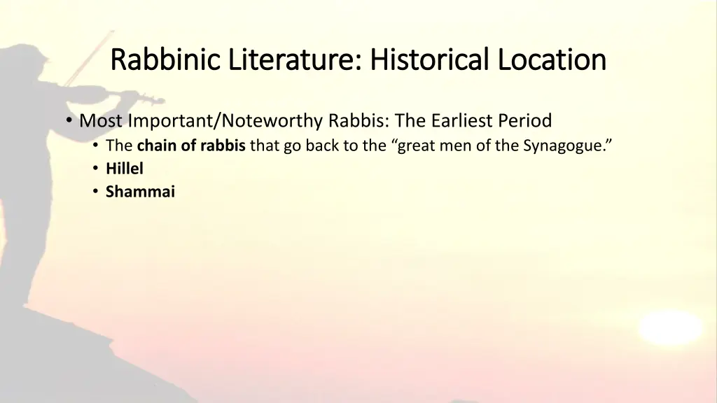 rabbinic literature historical rabbinic 5