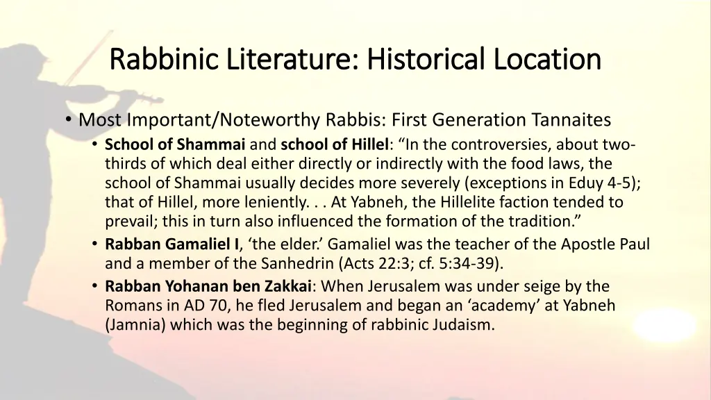 rabbinic literature historical rabbinic 6
