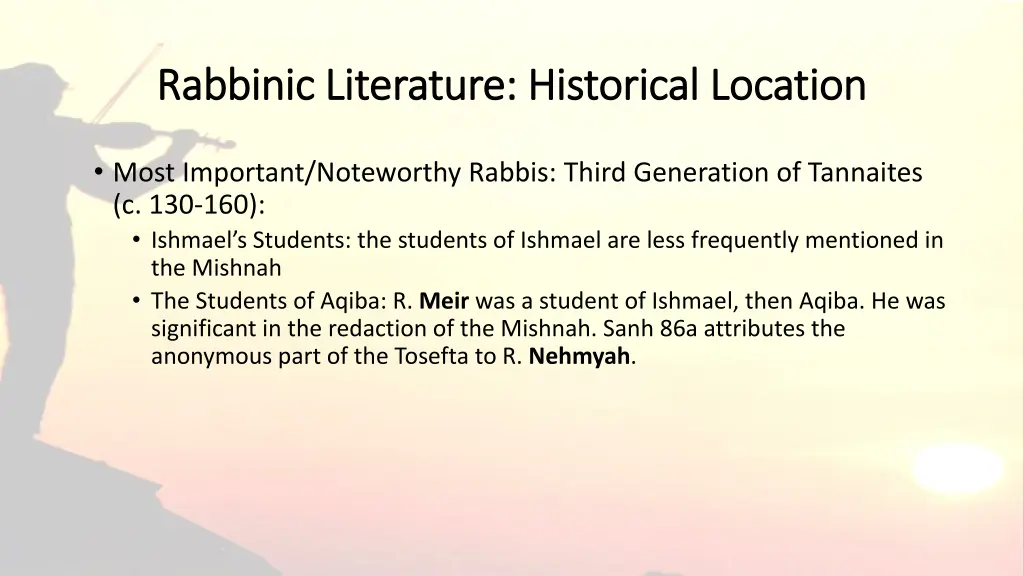 rabbinic literature historical rabbinic 8