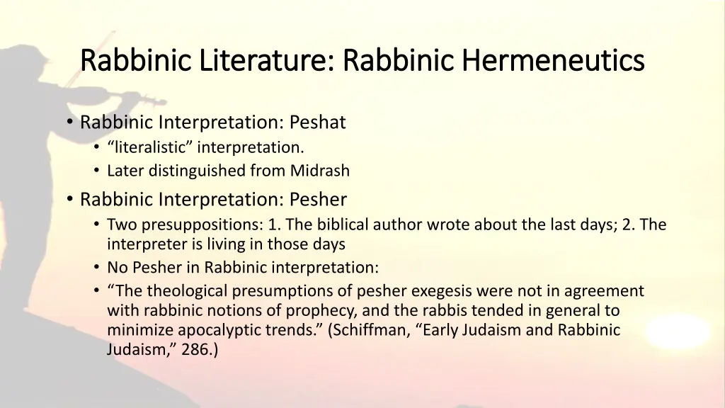 rabbinic literature rabbinic hermeneutics 2