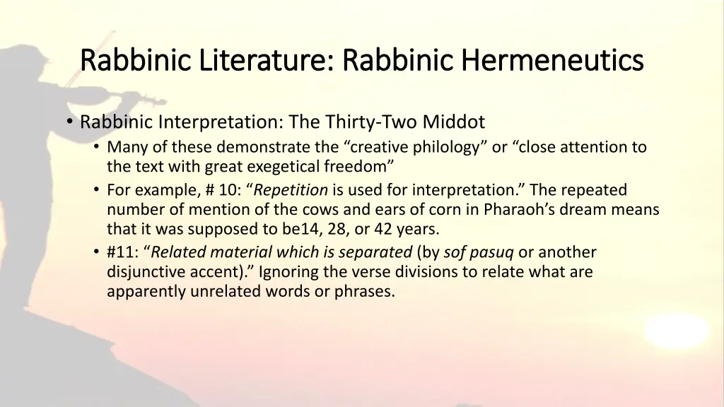 rabbinic literature rabbinic hermeneutics 5