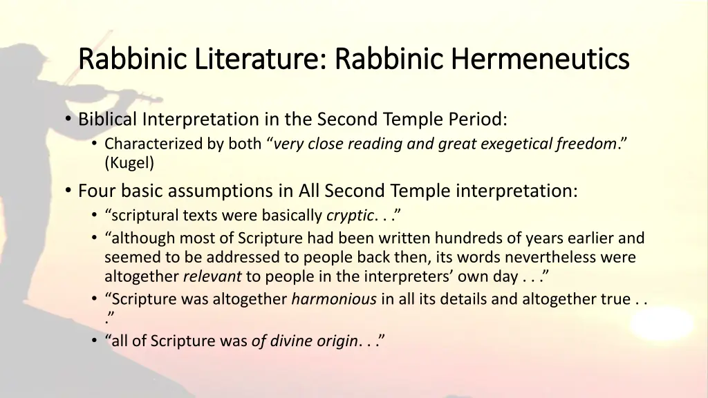 rabbinic literature rabbinic hermeneutics