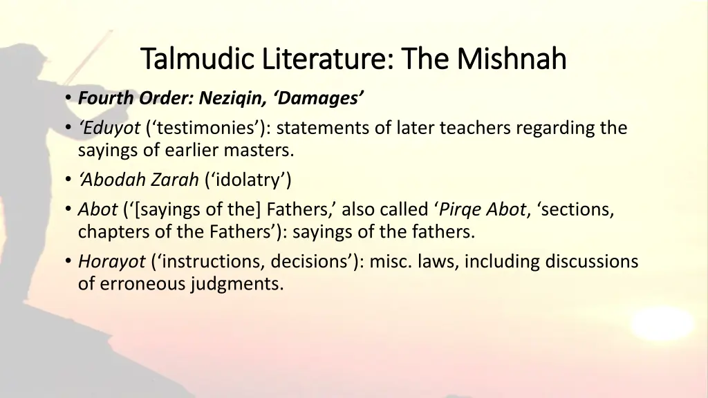talmudic literature the mishnah talmudic 11