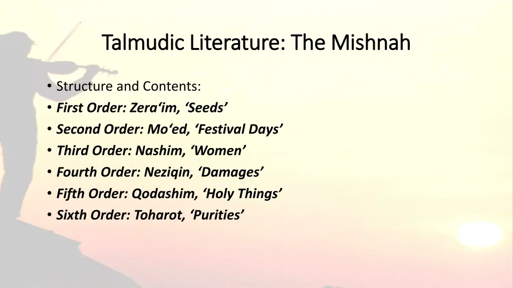 talmudic literature the mishnah talmudic 3