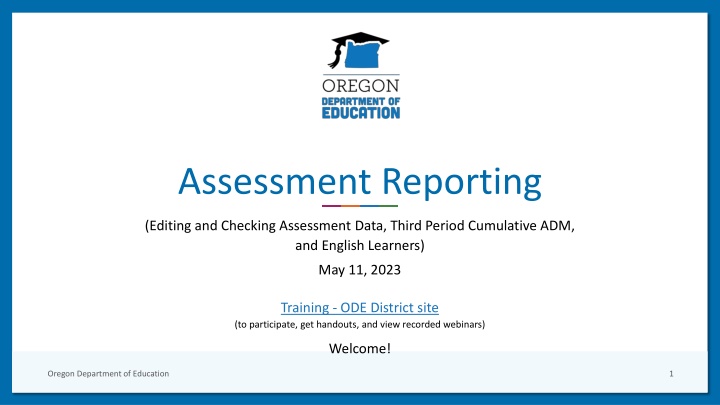 assessment reporting