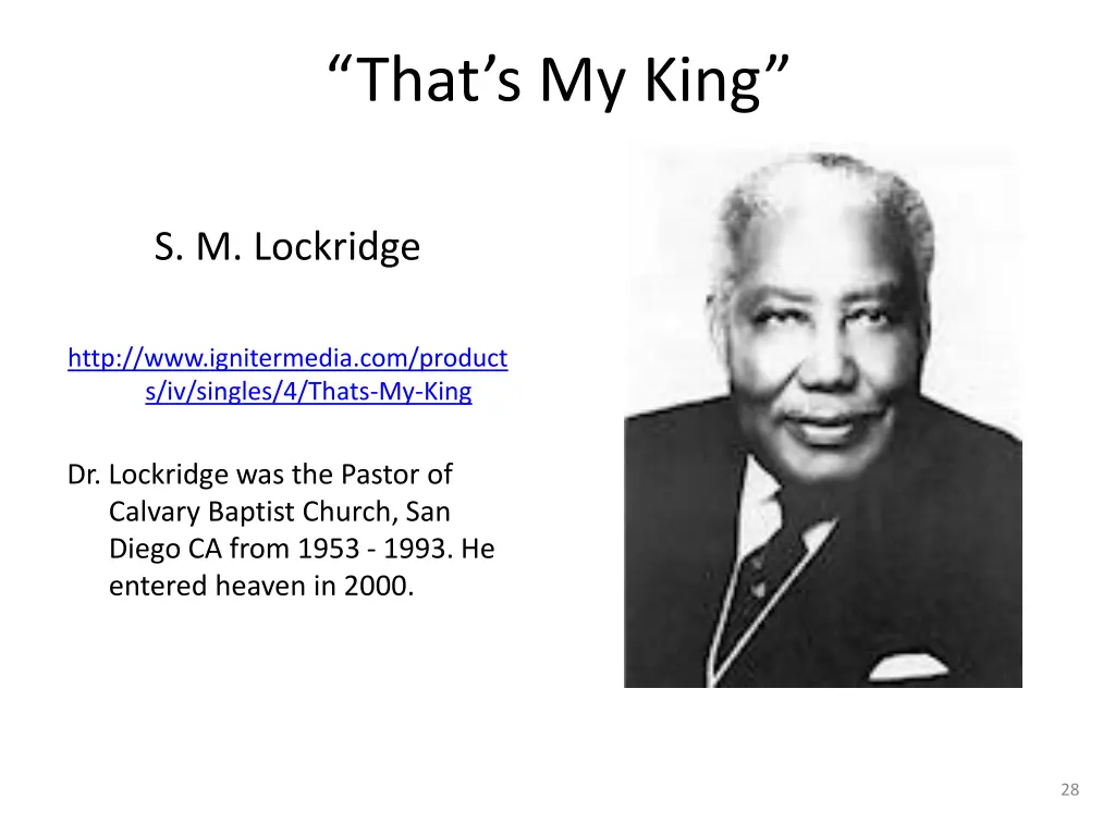 that s my king