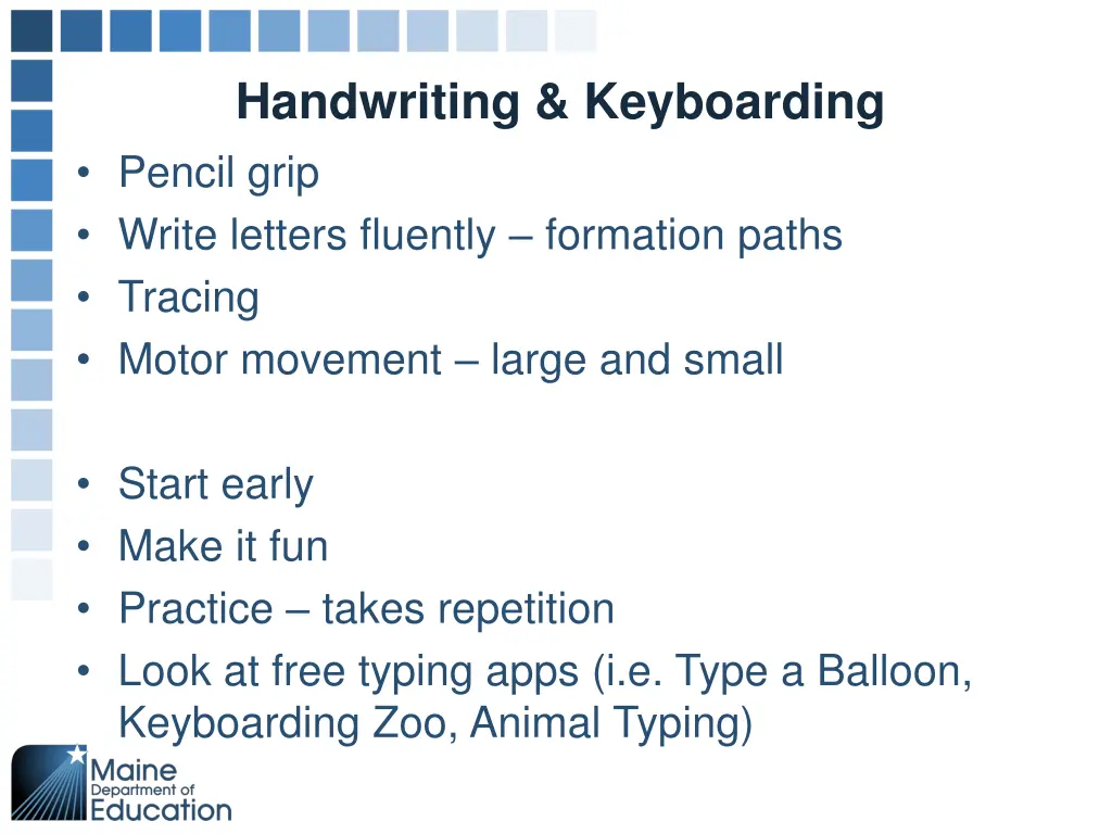 handwriting keyboarding pencil grip write letters