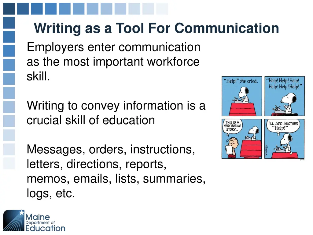 writing as a tool for communication employers
