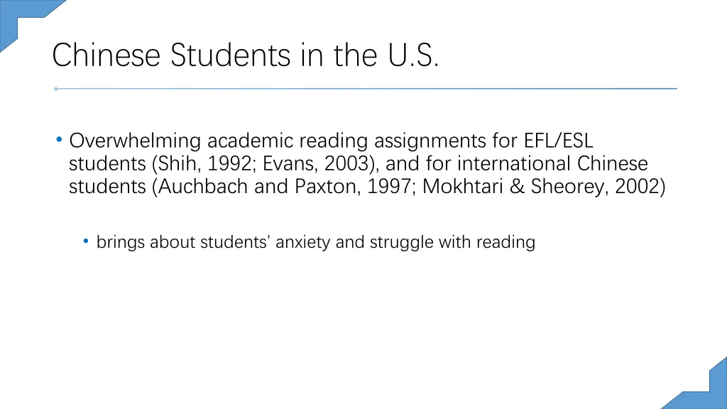 chinese students in the u s