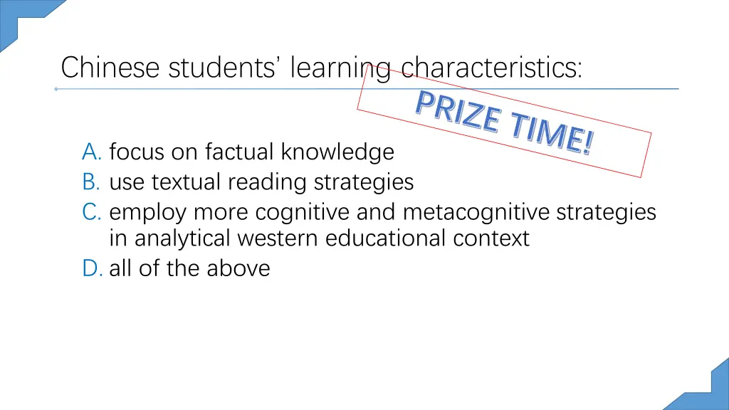 chinese students learning characteristics