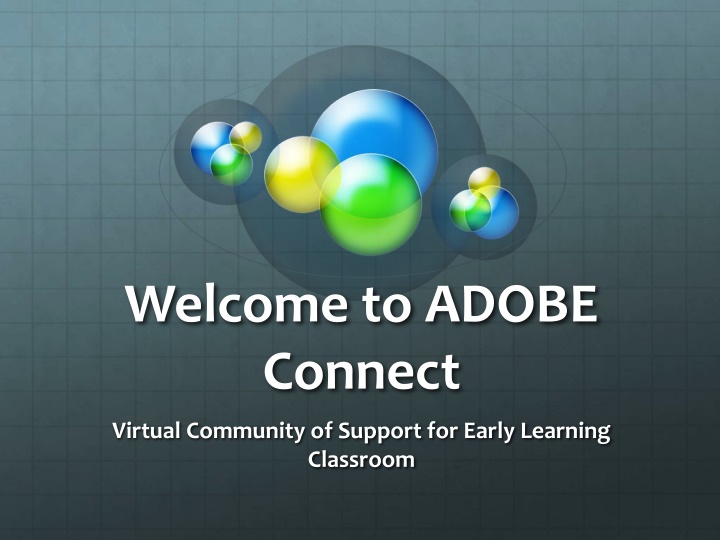welcome to adobe connect