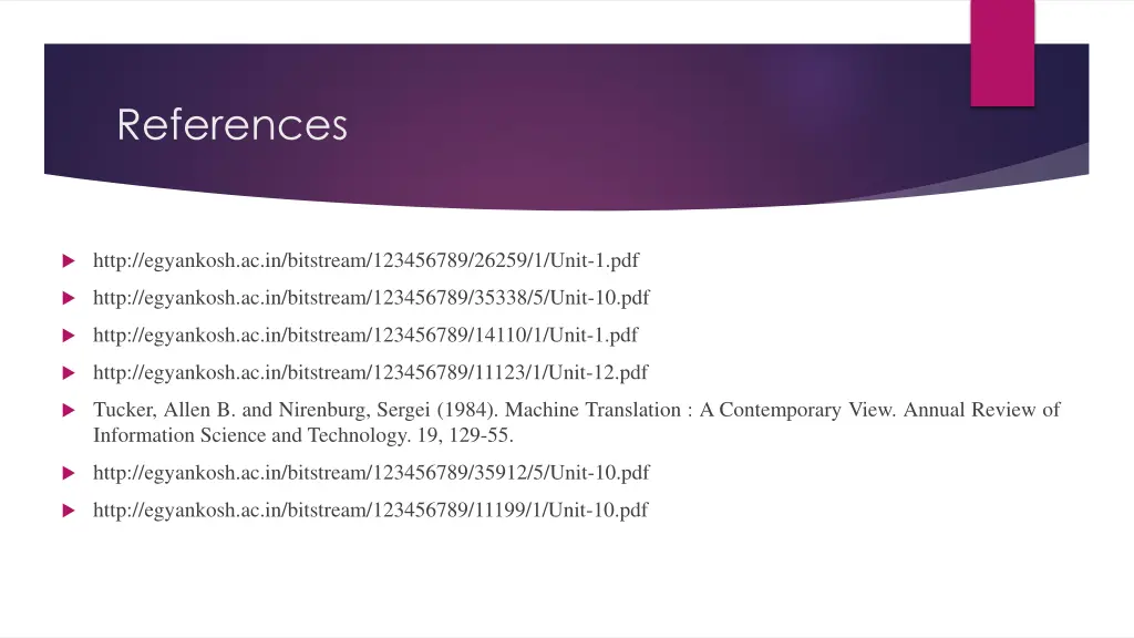references