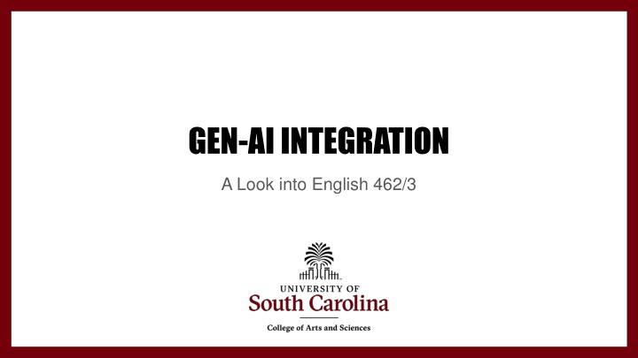 gen ai integration