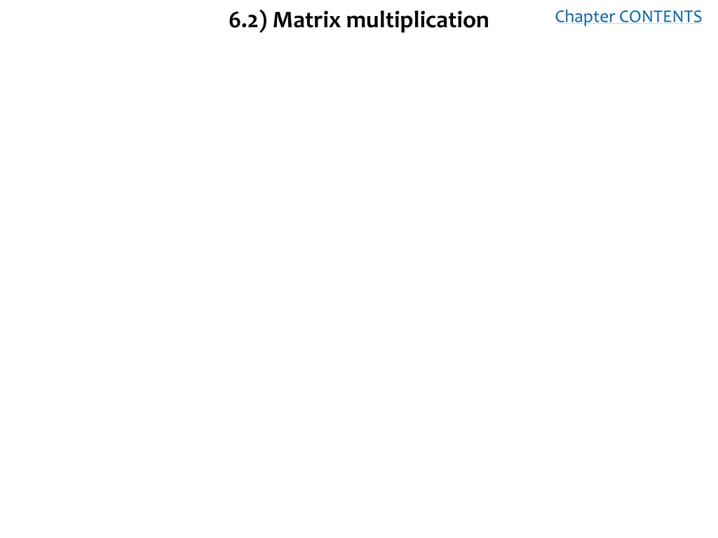 chapter contents 1