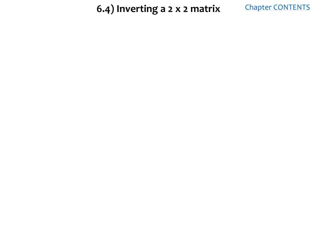 chapter contents 3