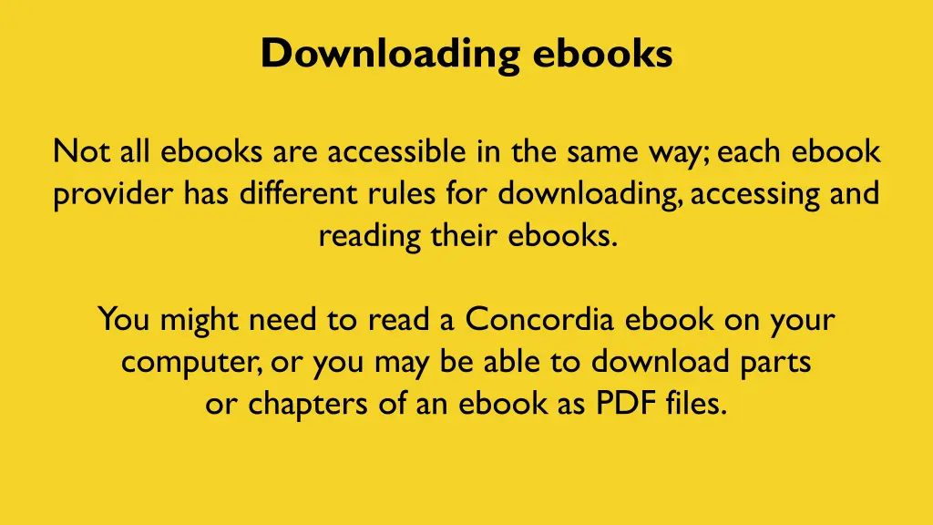 downloading ebooks