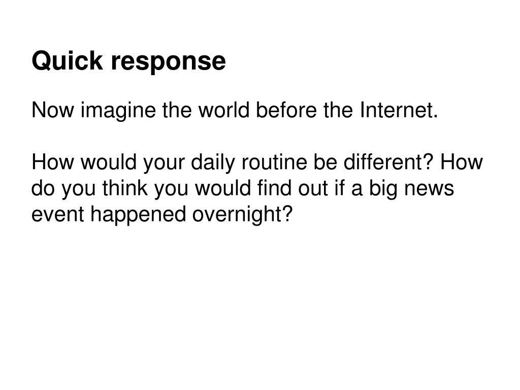 quick response 1