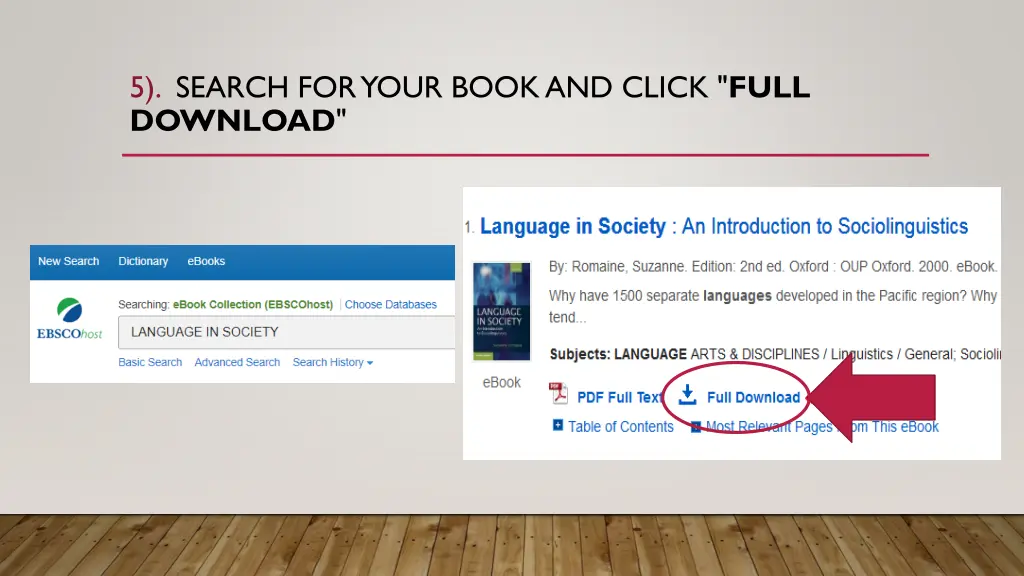 5 search for your book and click full download