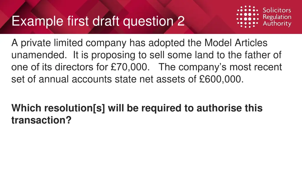 example first draft question 2 1