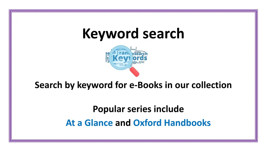 keyword search