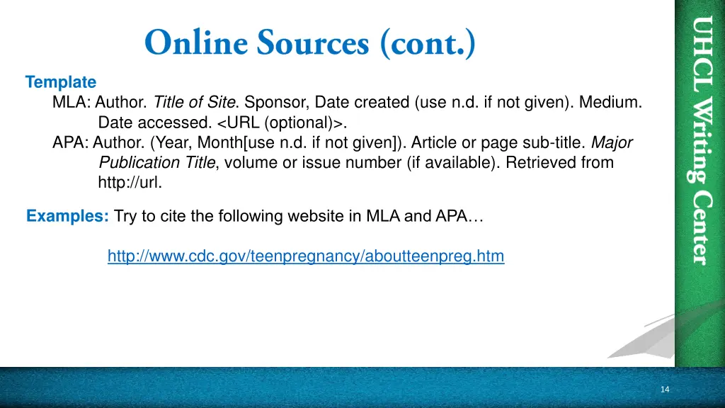 template mla author title of site sponsor date 1