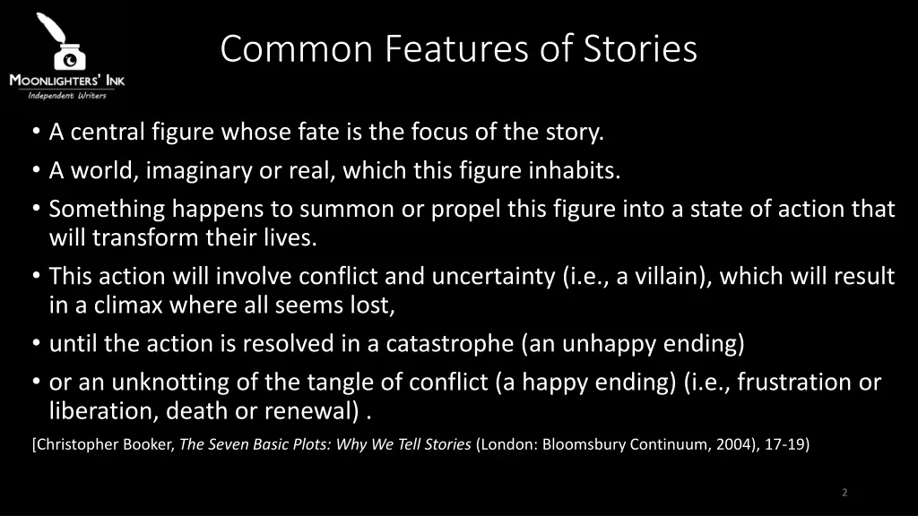 common features of stories