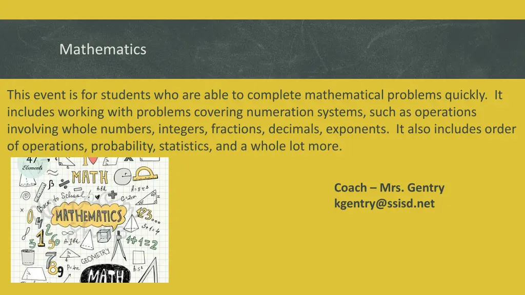 mathematics