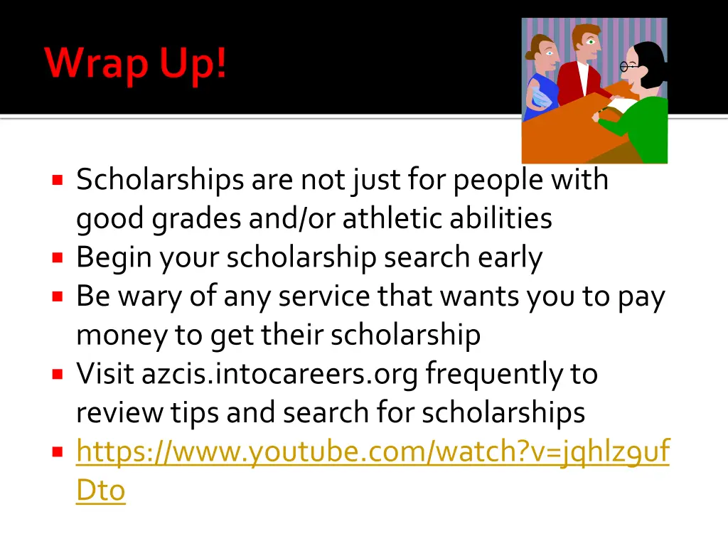 scholarships are not just for people with good