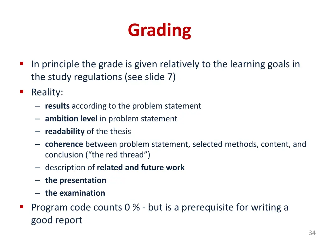 grading