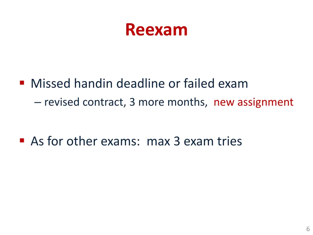 reexam